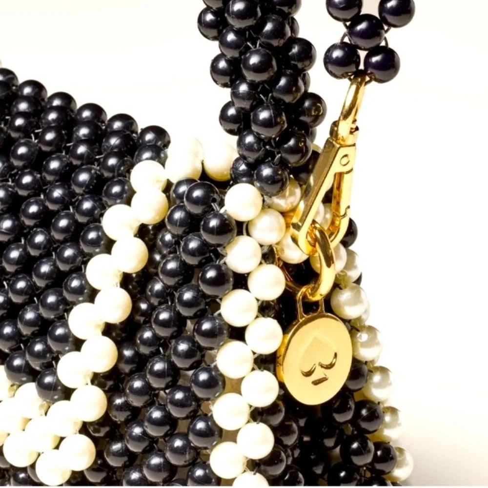 Kate Spade New York x Target Color-block Beaded Bag Black & White